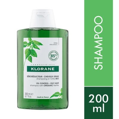 Shampoo Klorane Ortie Blanche Graso x200ml