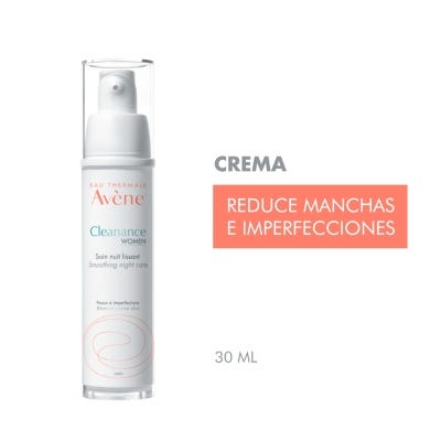 Crema Avene Cleanance Woman Cuidado Noche x30ml