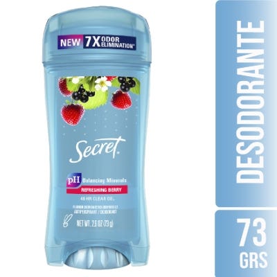 Antitranspirante Secret Gel Fresh Boho Berry x73gr