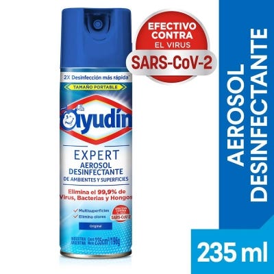 Desinfectante En Aerosol Ayudin Expert Original x235ml