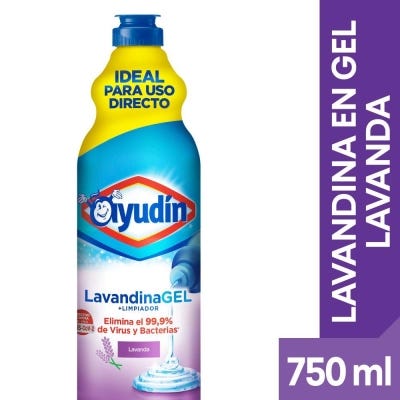Lavandina En Gel Ayudin Lavanda x750ml