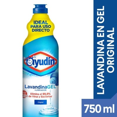 Lavandina En Gel Ayudin Original x750ml