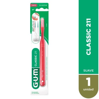 Cepillo Dental Gum Infantil Classic 211 Suave
