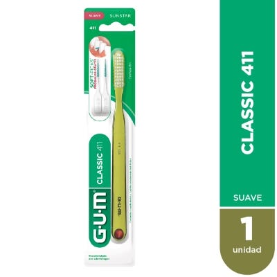 Cepillo Dental Gum Classic 411 Suave