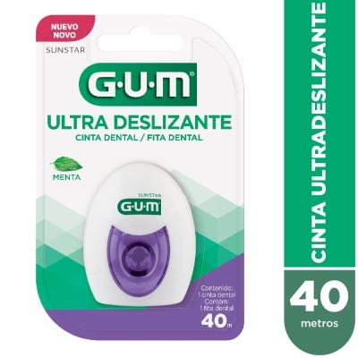 Cinta Dental Gum Ultra Deslizante x40m