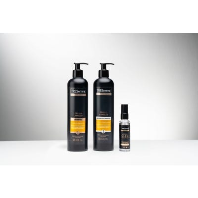 Combo TRESemmé Shampoo y acondicionador Brillo Lamelar + Oleo finalizador