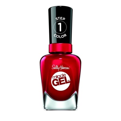  Esmalte Sally Hansen  Miracle Gel 499 Rhapsody Red x14,7ml