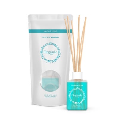 Organic Spa Difusor Aromatico x120ml Sandia Pepino