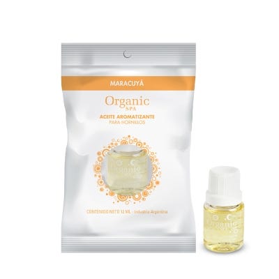 Organic Spa Aceite x12ml Aromatizante Maracuya