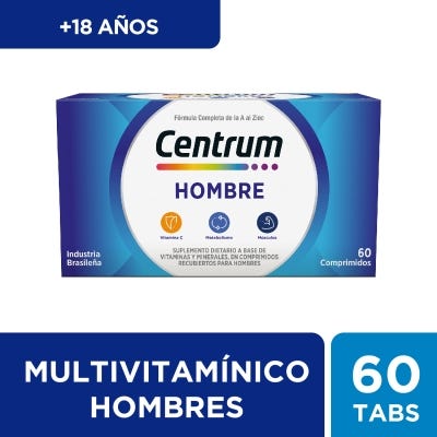 Centrum Hombre x60cmp