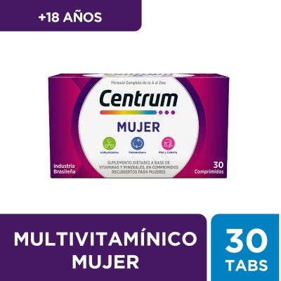 Centrum Mujer x30cmp