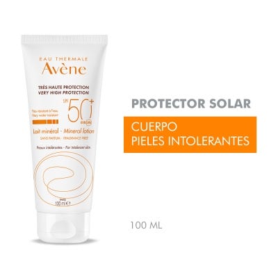 Protector Solar Avene SPF50 Mineral Lotion  x100ml