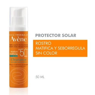 Avene Solar SPF50 Cleanance Solaire Teinte Crema x50ml