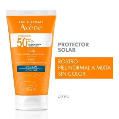 Avene solar prot. x50ml spf50 fluido triasorb
