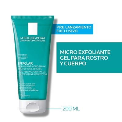 Gel Exfoliante La Roche-Posay Effaclar x200ml