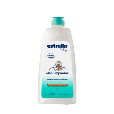 Oleo Calcareo Estrella Baby Extra Vitamina E y Aloe Vera x500ml