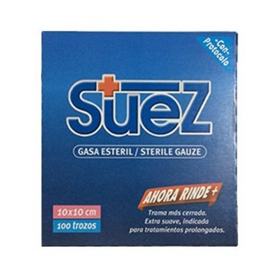 Gasa Suez Caja N*5 x10X10cm