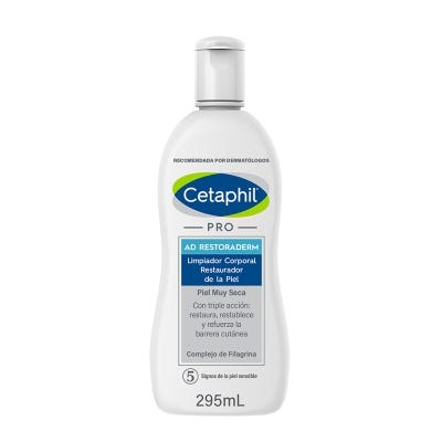 Crema Cetaphil Pro Ad Limpiadora Corporal 295Ml 