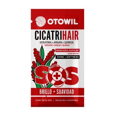 Mascara Capilar Otowil Cicatrihair Keratina Y Argán x25gr