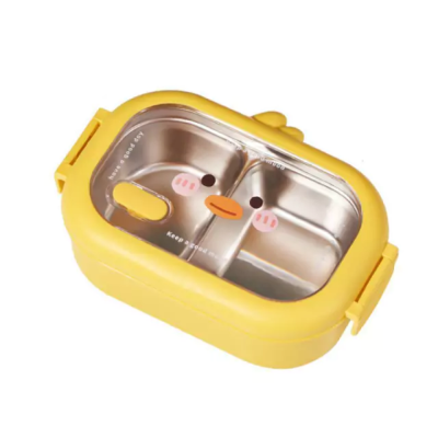 Benabi Lunchera Kawaii De Plast Y Ac Inoxid