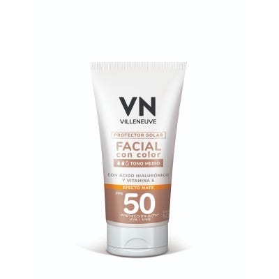 Protector Solar Facial Villeneuve T. Medio FPS 50 x50ml