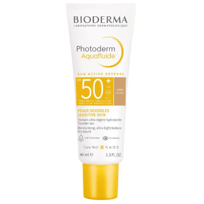 Bioderma Photoderm Prot. Facial Aquafluide spf50 Doree x40ml