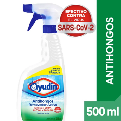 Limpiador Liquido Ayudin Antihongos x500ml