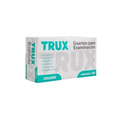Trux Guantes x100un Latex Talle L