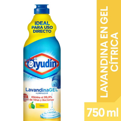 Lavandina En Gel Ayudin Citrica x750ml