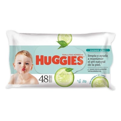 Toallas Humedas Huggies 4 en 1 x48un