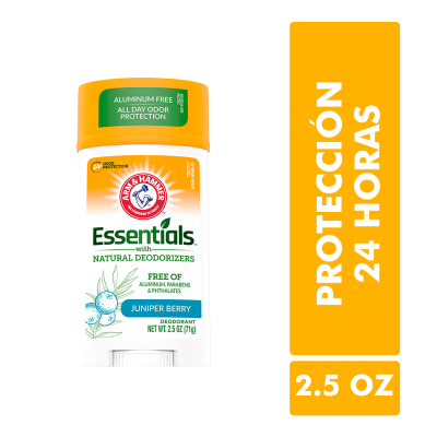 Desodorante En Barra Arm & Hammer Essentials Juniper Berry x71gr