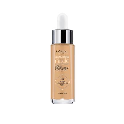 Base Maquillaje Loreal True Match Serum 4-5 Medium