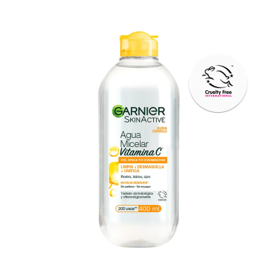 Agua Micelar Garnier Skinactive Vitamina C x400ml