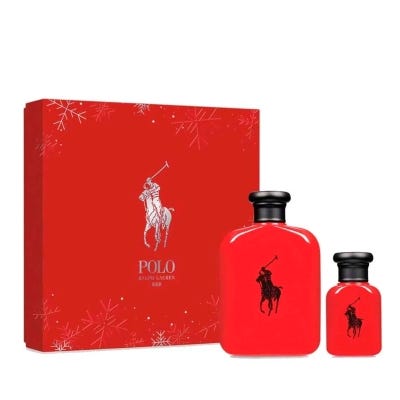 Ralph Lauren Polo Red EDT 125Ml + Mini 40Ml
