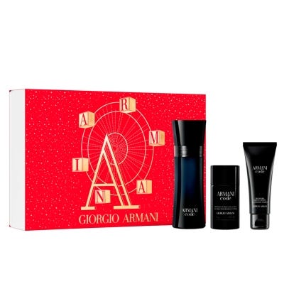 Giorgio Armani Code EDT 125Ml + Deo 75Ml + Mini 75Ml