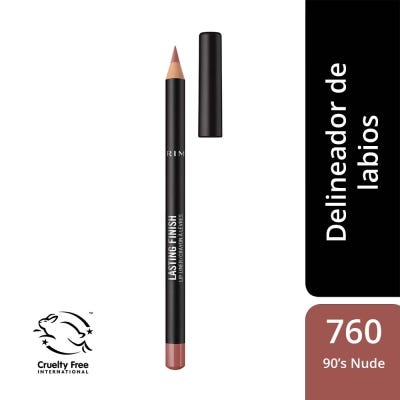 Delineador De Labios Rimmel London Lasting Finish 760 Nude