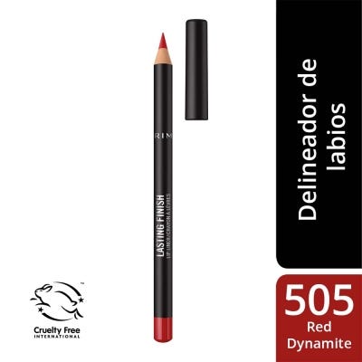 Delineador De Labios Rimmel London Lasting Finish 505 Red Dynamite
