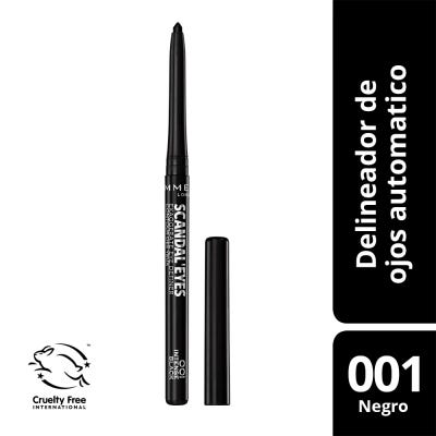  Delineador De Ojos Rimmel London Scandal eyes 001 Intense Black