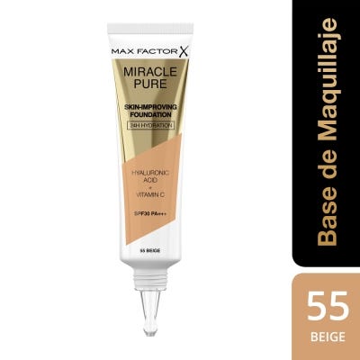 Base Maquillaje Max Factor Miracle Pure Warm Golden 76 x30ml