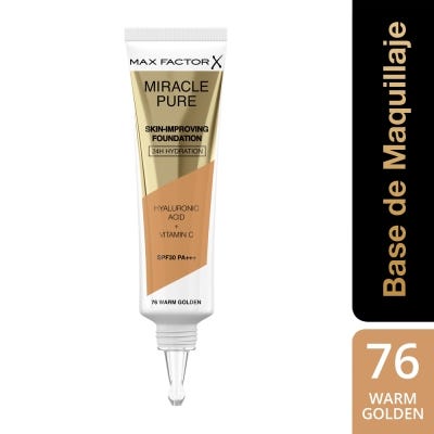 Base Maquillaje Max Factor Miracle Pure Bronze 80 x30ml