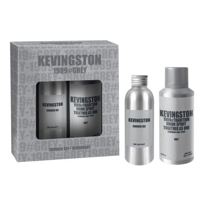 Estuche Kevingston 1989 Grey Shower Gel + Deo