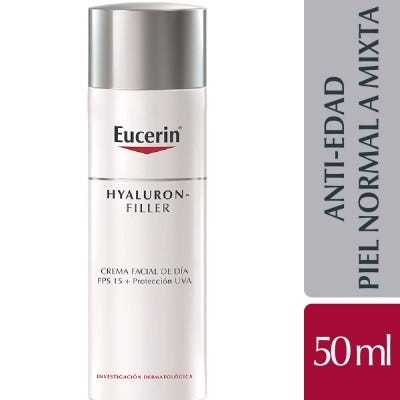 Crema Facial Día Eucerin Hyaluron-Filler Fps 15 x50ml