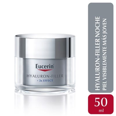 Crema Anti-arrugas Eucerin Hyaluron Filler +3x Effect Para Noche x50ml