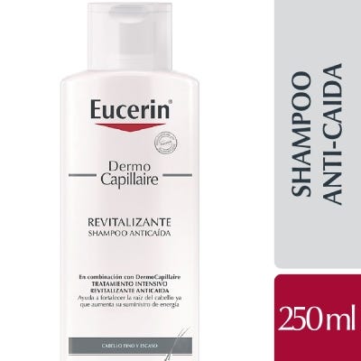  Shampoo Eucerin DermoCapillaire Revitalizante Anticaida x250ml