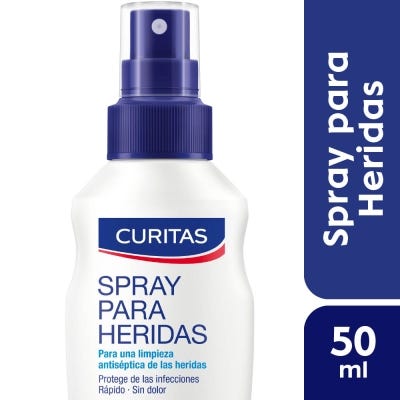 Spray Curitas Para Heridas x50ml