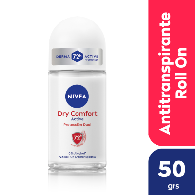 Desodorante Rollon Femenino Nivea Dry Comfort 72h x50ml