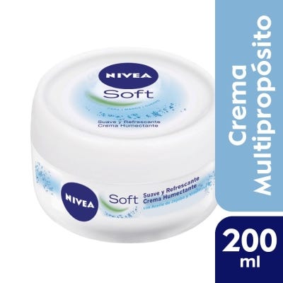 Crema Corporal Nivea Soft Hidratante Intensiva Todo Tipo de Piel x200ml