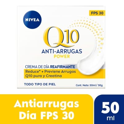 Crema facial antiedad de día NIVEA Q10 POWER FPS 15 x 50 ml