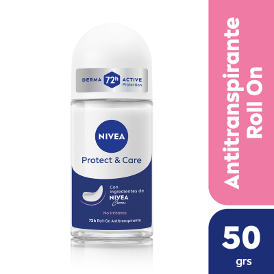 Desodorante Rollon Femenino Nivea Protect&care 72h x50ml
