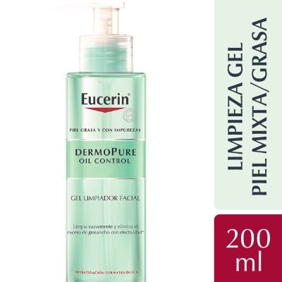 Gel de Limpieza Eucerin Dermopure Oil Control Piel Grasa x200ml 